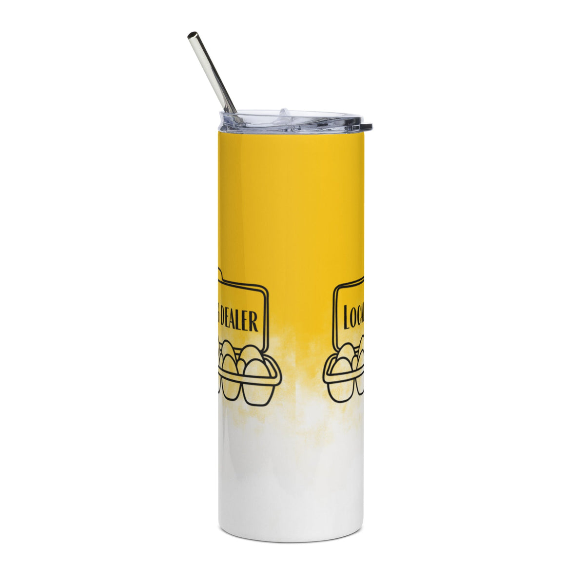 Local Egg Dealer Stainless Steel Tumbler - Cluck It All Farms