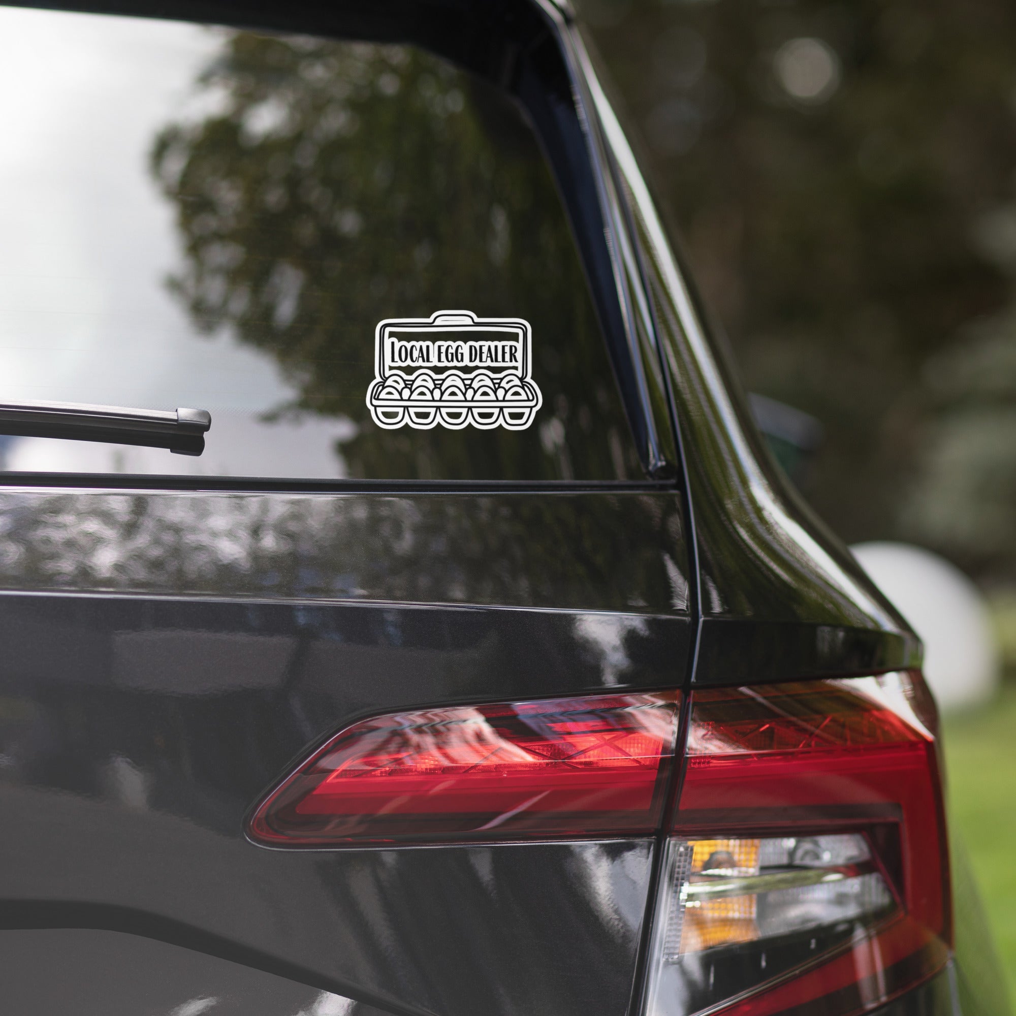 Local Egg Dealer Sticker - Cluck It All Farms
