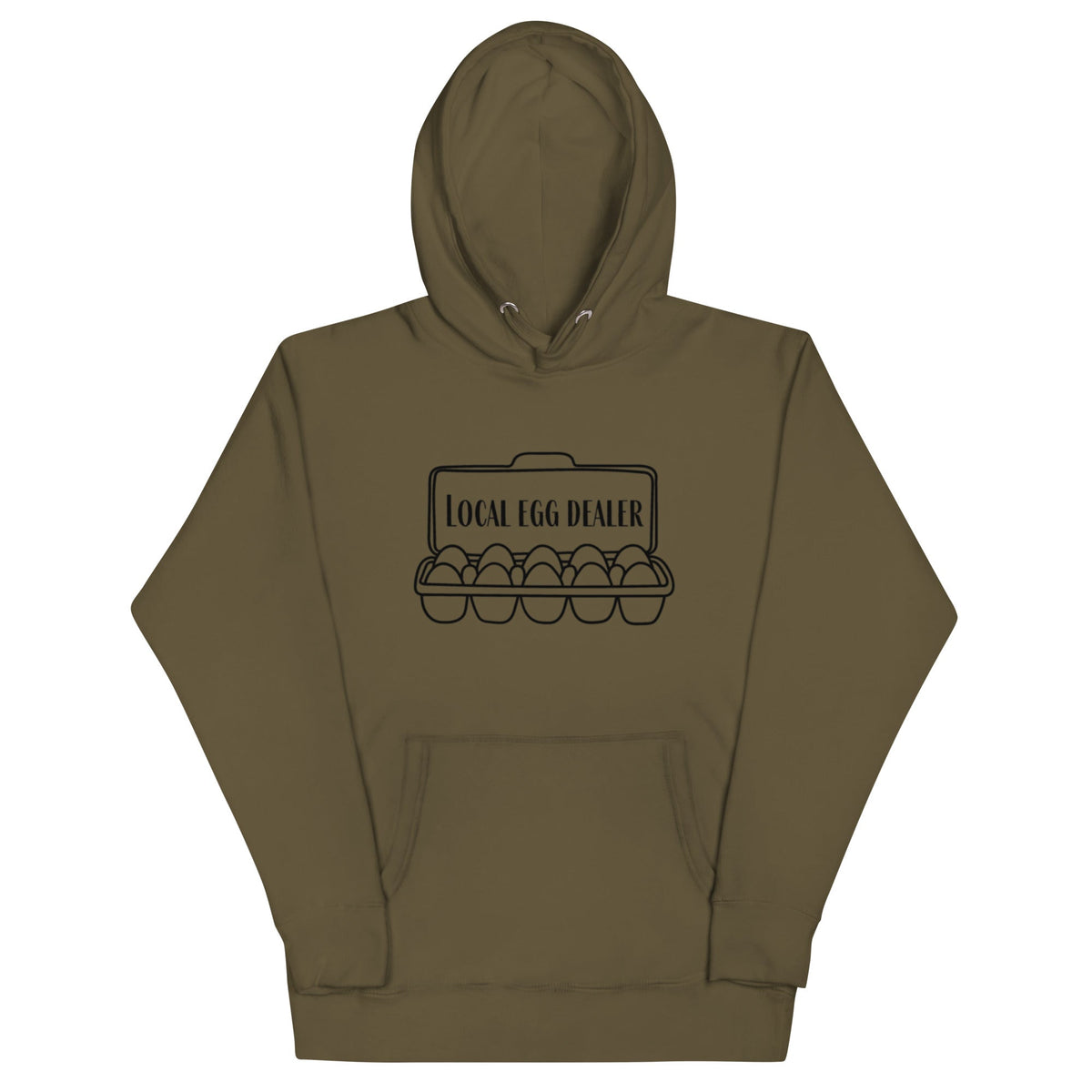 Local Egg Dealer Unisex Hoodie - Cluck It All Farms