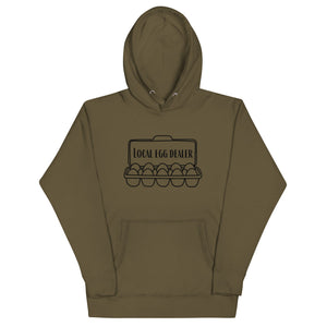 Local Egg Dealer Unisex Hoodie - Cluck It All Farms