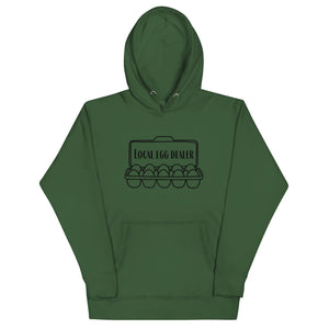 Local Egg Dealer Unisex Hoodie - Cluck It All Farms
