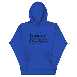 Local Egg Dealer Unisex Hoodie - Cluck It All Farms