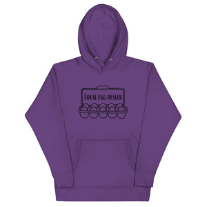 Local Egg Dealer Unisex Hoodie - Cluck It All Farms