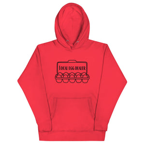 Local Egg Dealer Unisex Hoodie - Cluck It All Farms
