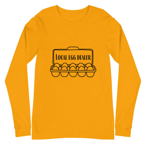 Local Egg Dealer Unisex Long Sleeve Tee - Cluck It All Farms