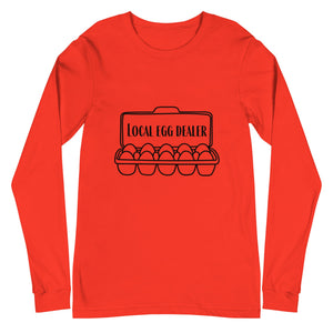 Local Egg Dealer Unisex Long Sleeve Tee - Cluck It All Farms
