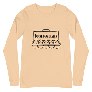 Local Egg Dealer Unisex Long Sleeve Tee - Cluck It All Farms