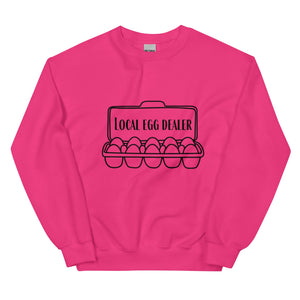 Local Egg Dealer Unisex Sweatshirt - Cluck It All Farms
