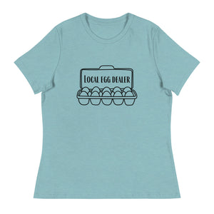 Local Egg Dealer Women's Relaxed T-Shirt - Cluck It All Farms
