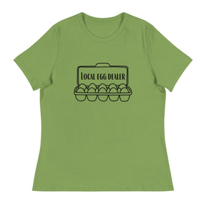 Local Egg Dealer Women's Relaxed T-Shirt - Cluck It All Farms