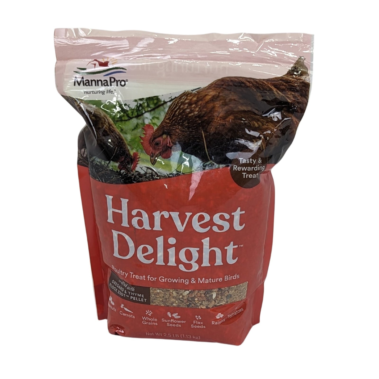 Manna Pro Harvest Delight Chicken Treats 2.5lb - Cluck It All Farms