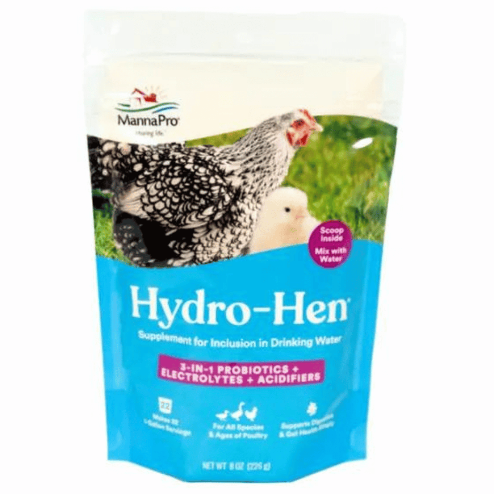 Manna Pro Hydro - Hen 3 - in - 1 Poultry Supplement - Cluck It All Farms