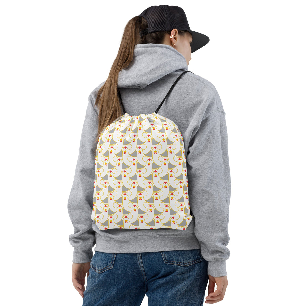 March of the Hens Drawstring Bag - Cluck It All Farms