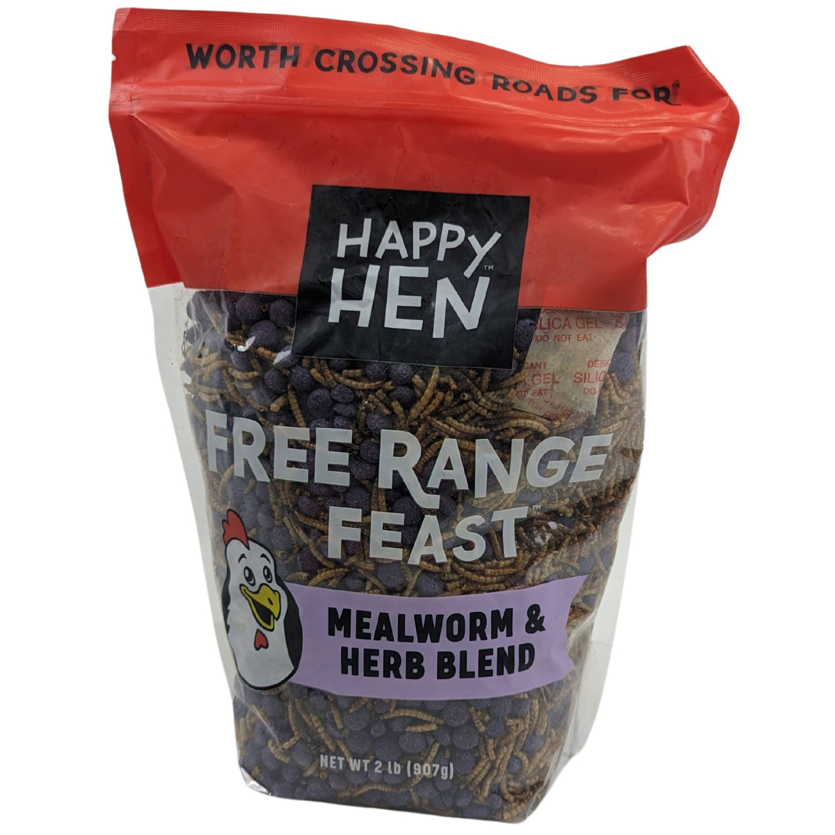 Happy Hen Free Range Feast Mealworm &amp; Herb Chicken Treats