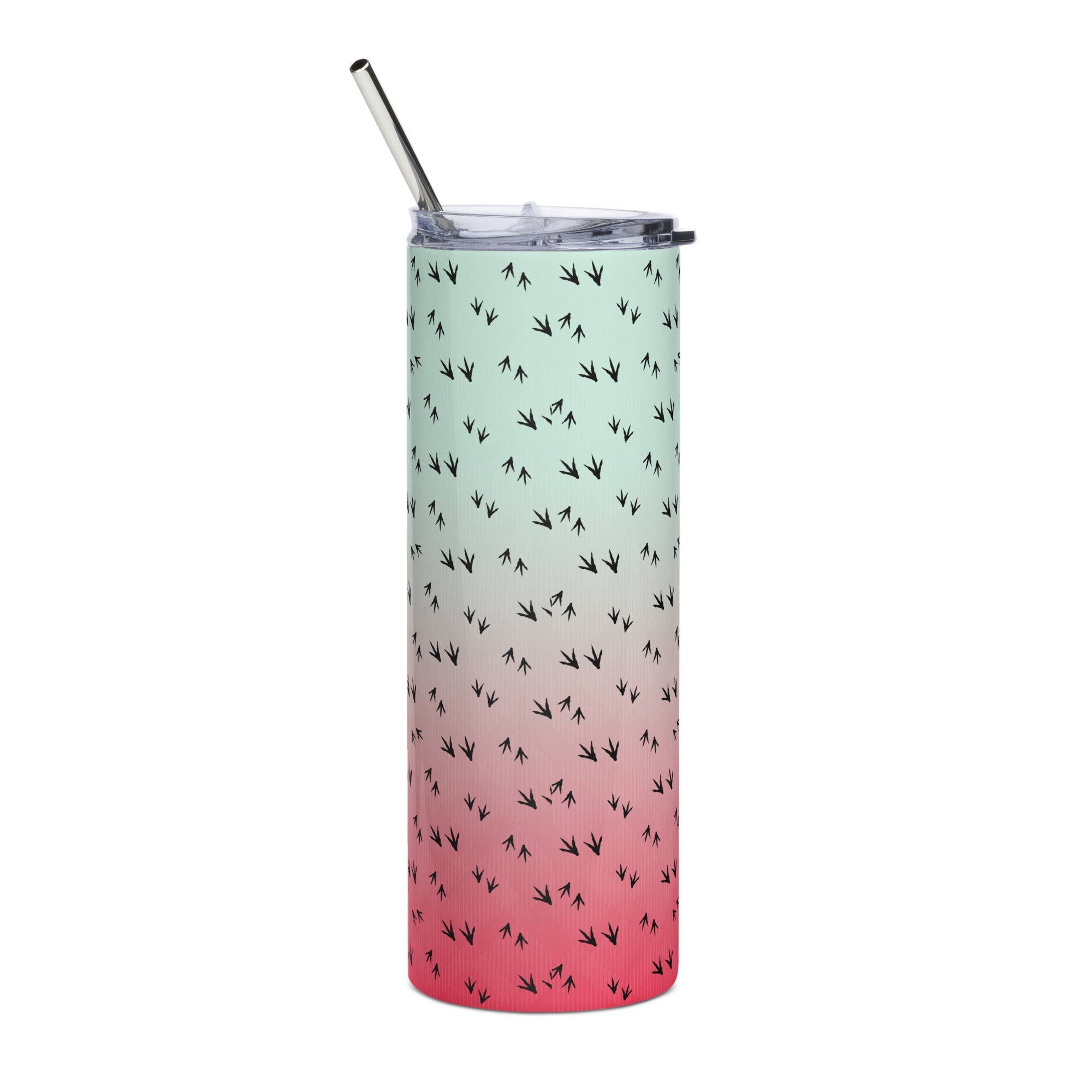 Melon Chicken Feet Stainless Steel Tumbler - Cluck It All Farms