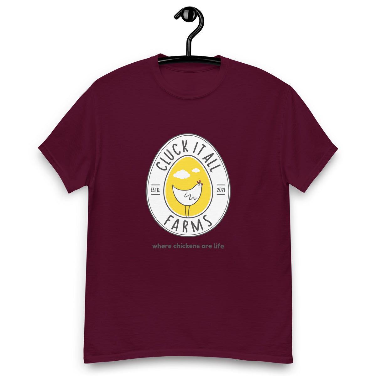 Cluck It All Farms Logo Unisex Classic Tee