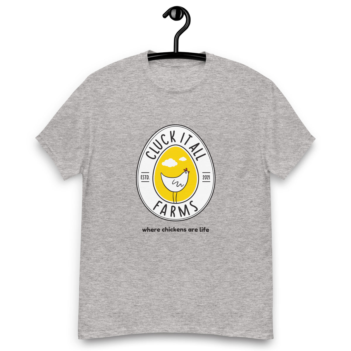 Cluck It All Farms Logo Unisex Classic Tee