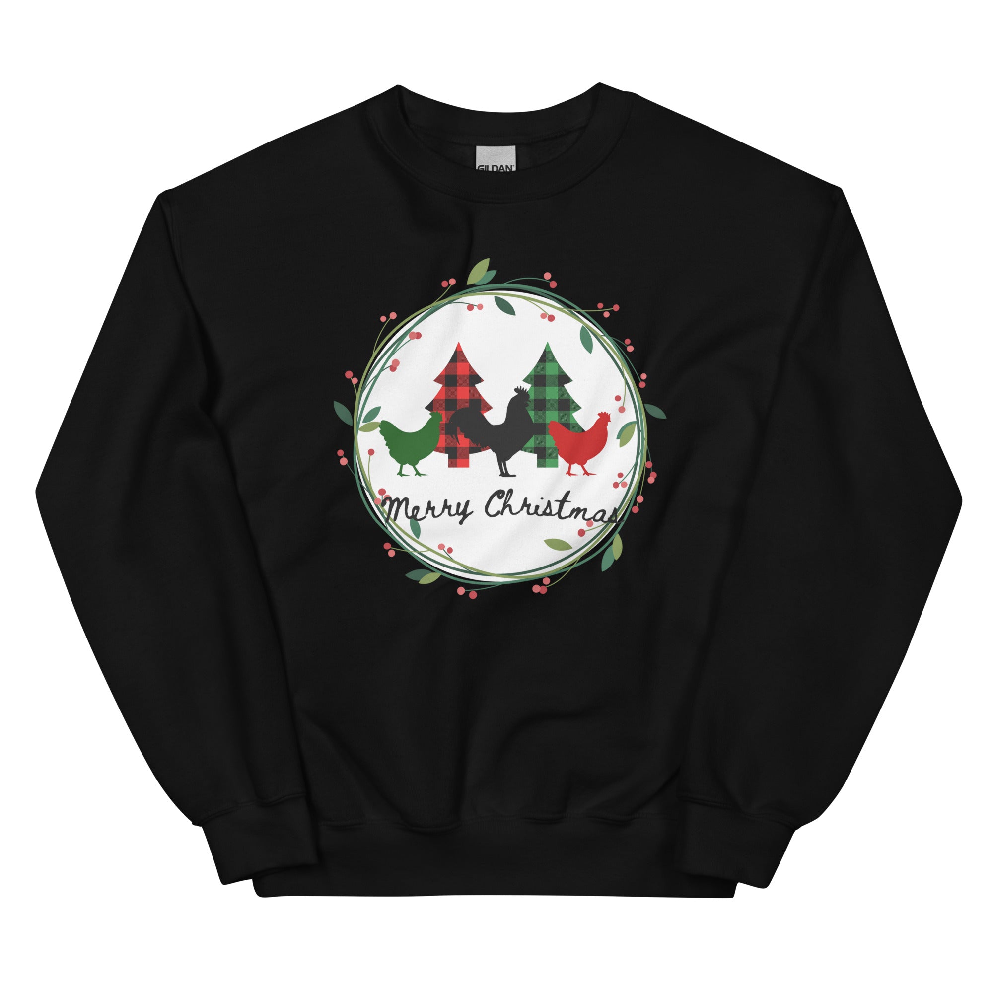 Merry Christmas Unisex Sweatshirt - Cluck It All Farms
