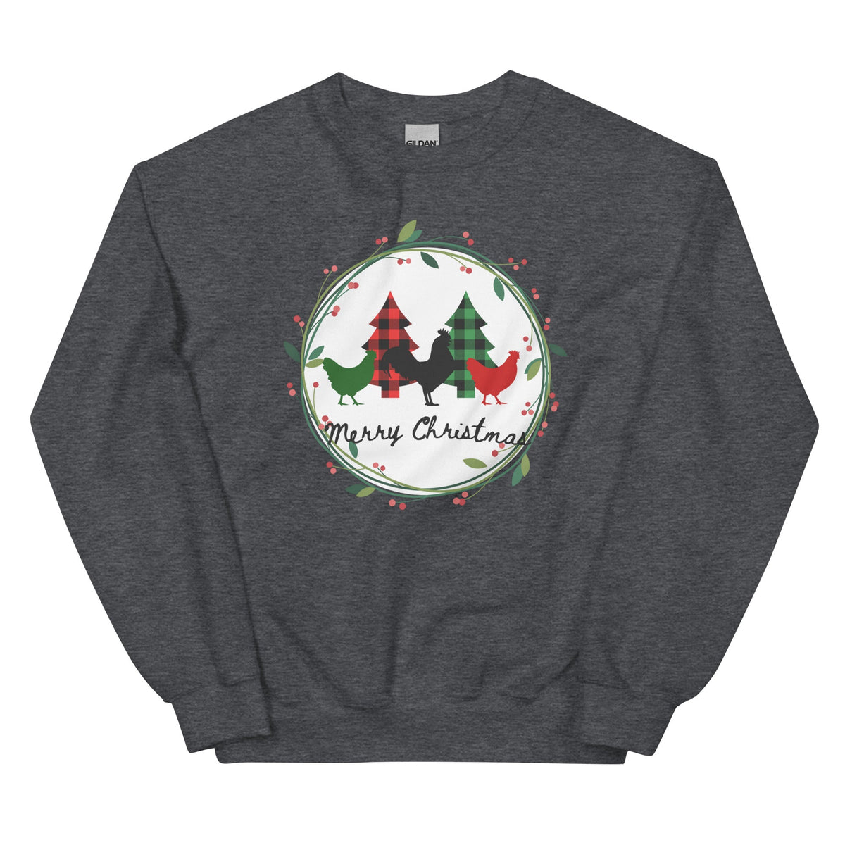Merry Christmas Unisex Sweatshirt - Cluck It All Farms