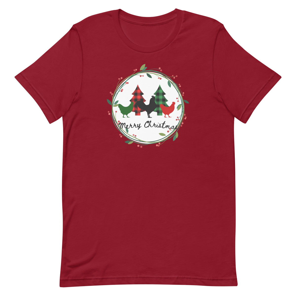 Merry Christmas Unisex T-Shirt - Cluck It All Farms