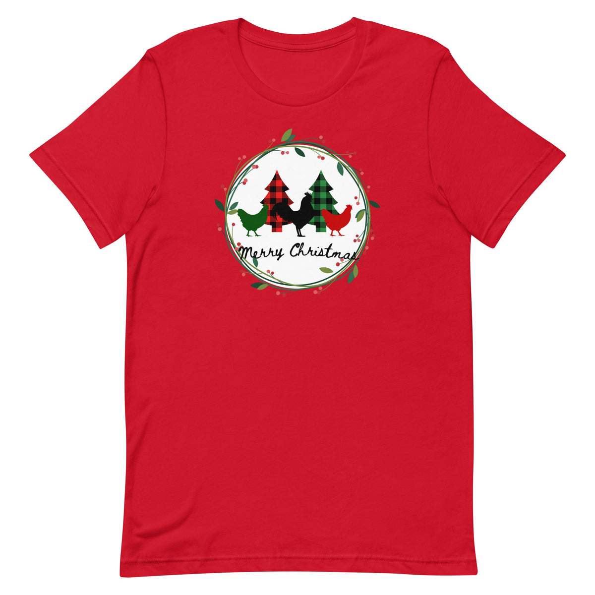 Merry Christmas Unisex T-Shirt - Cluck It All Farms
