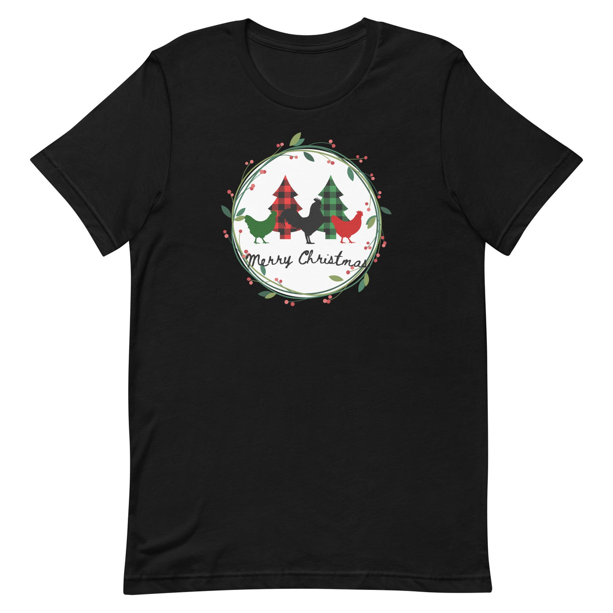 Merry Christmas Unisex T-Shirt - Cluck It All Farms