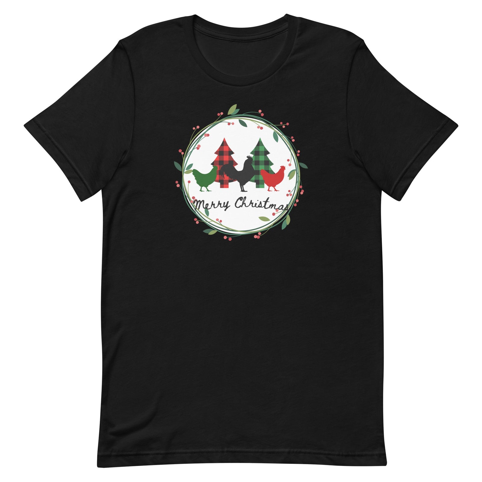 Merry Christmas Unisex T-Shirt - Cluck It All Farms
