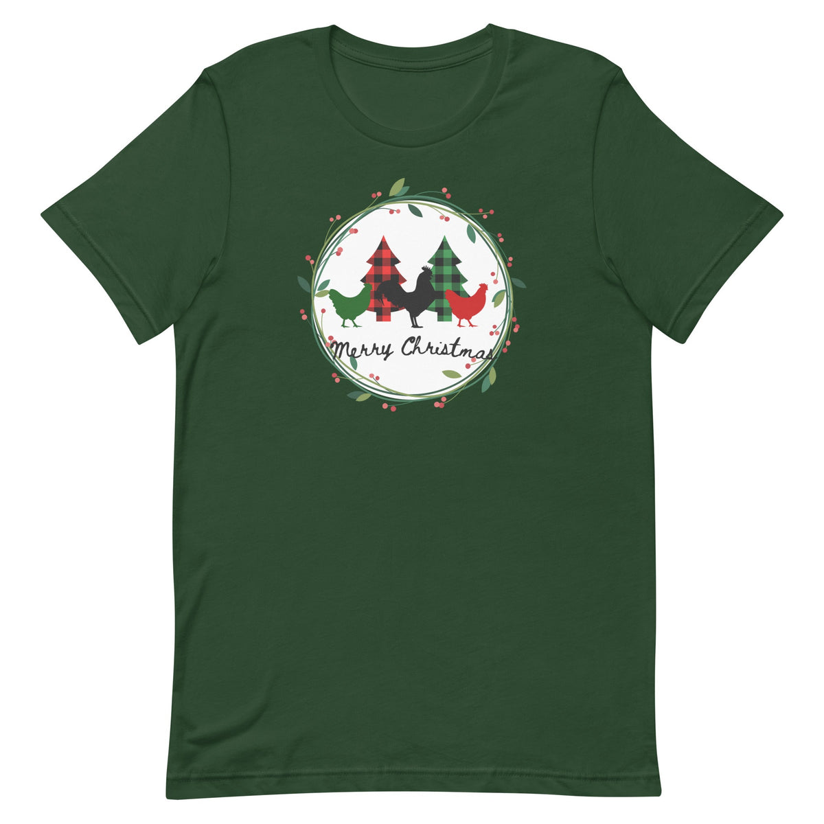 Merry Christmas Unisex T-Shirt - Cluck It All Farms