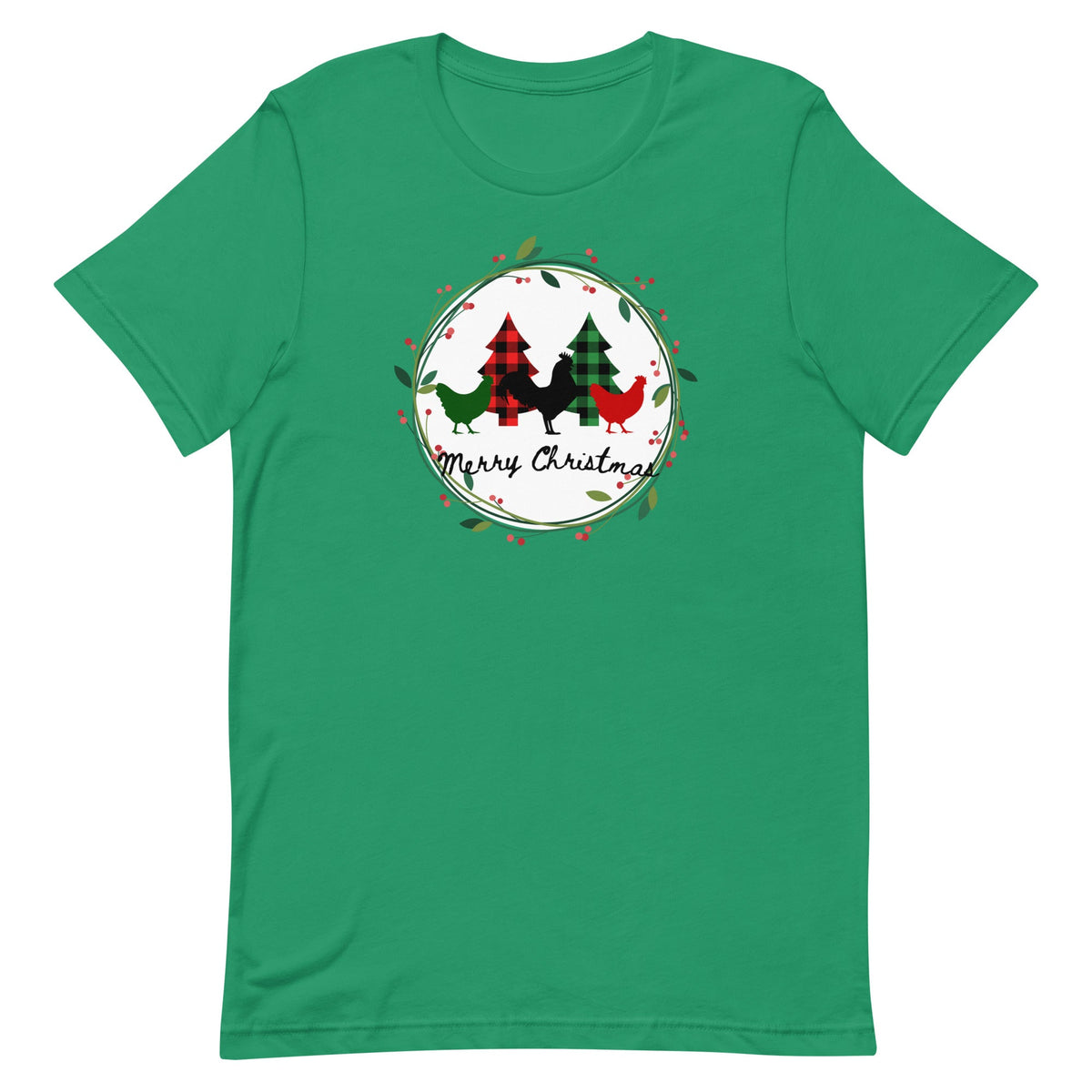 Merry Christmas Unisex T-Shirt - Cluck It All Farms