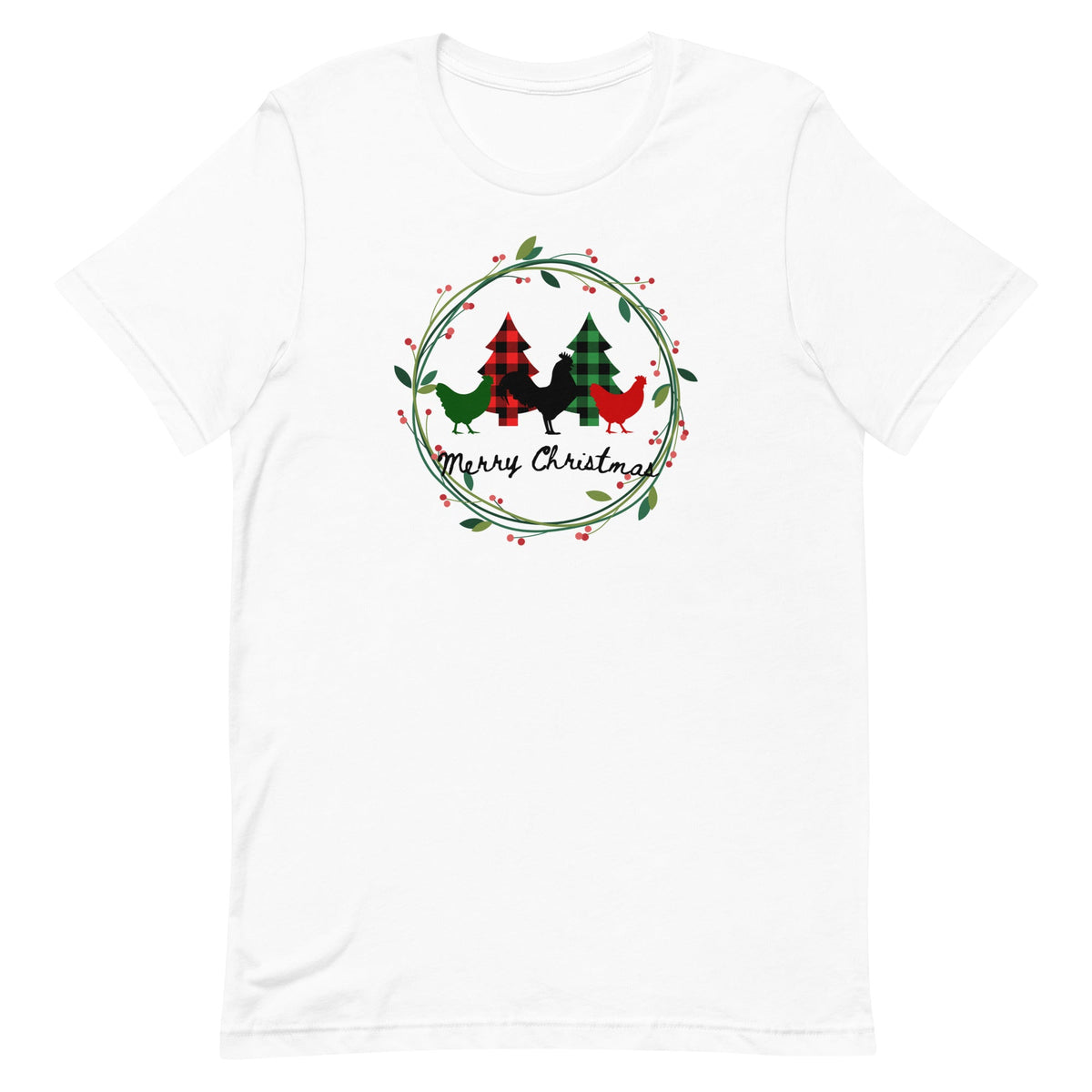 Merry Christmas Unisex T-Shirt - Cluck It All Farms