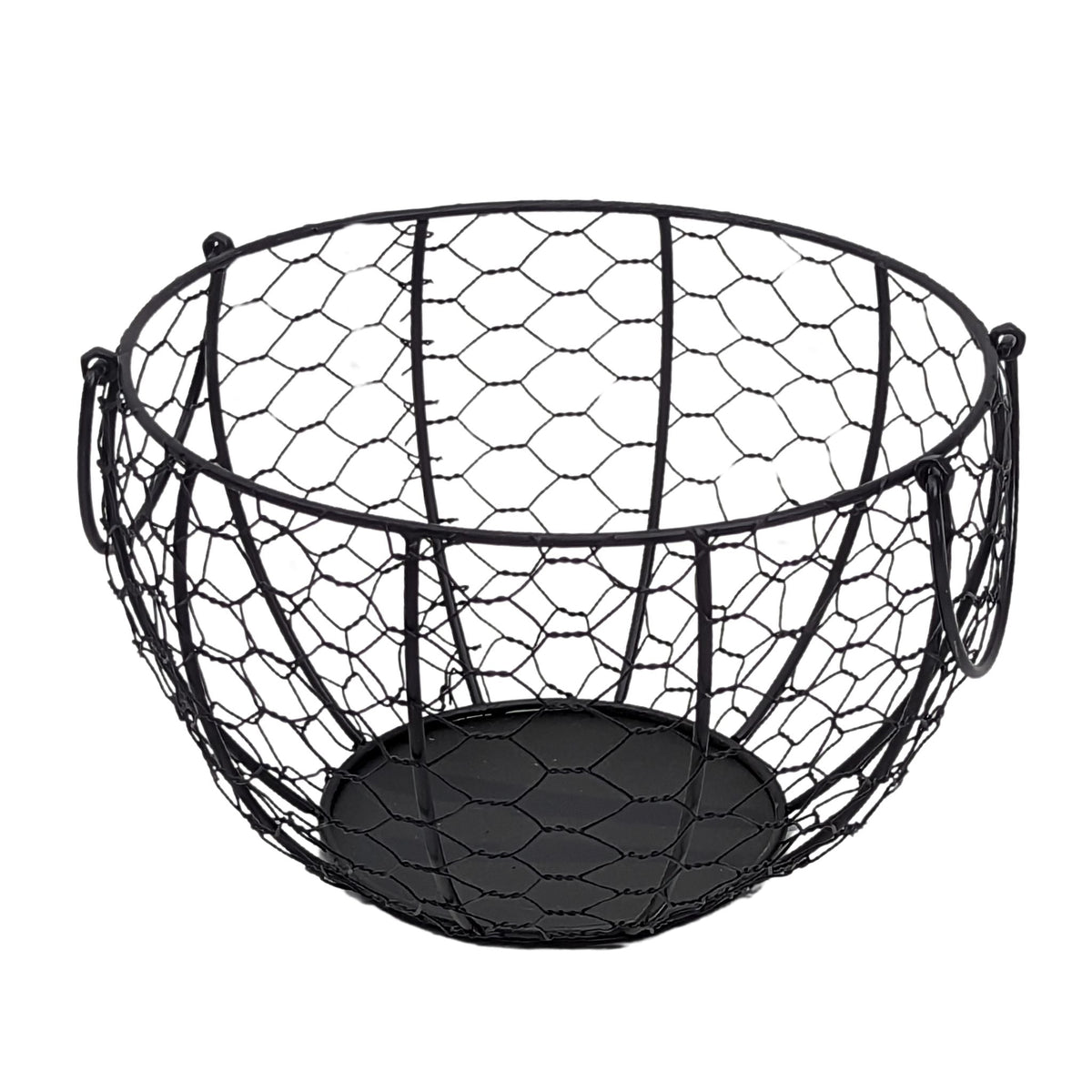 Metal Chicken Wire Egg Basket - Cluck It All Farms