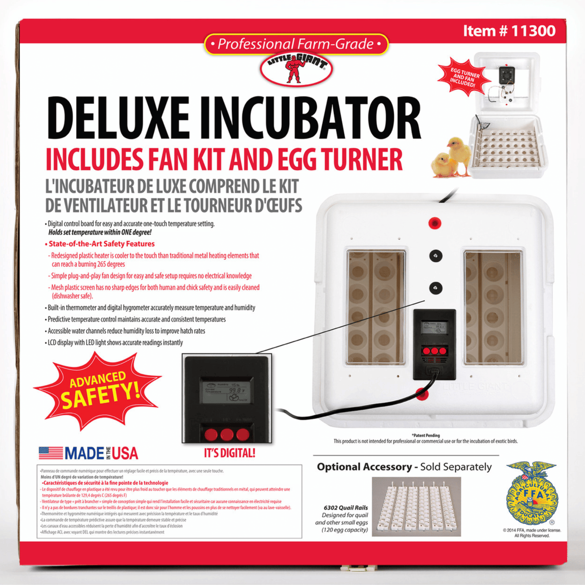 Miller Little Giant Egg Deluxe Incubator with Auto Turner - Cluck It All Farms