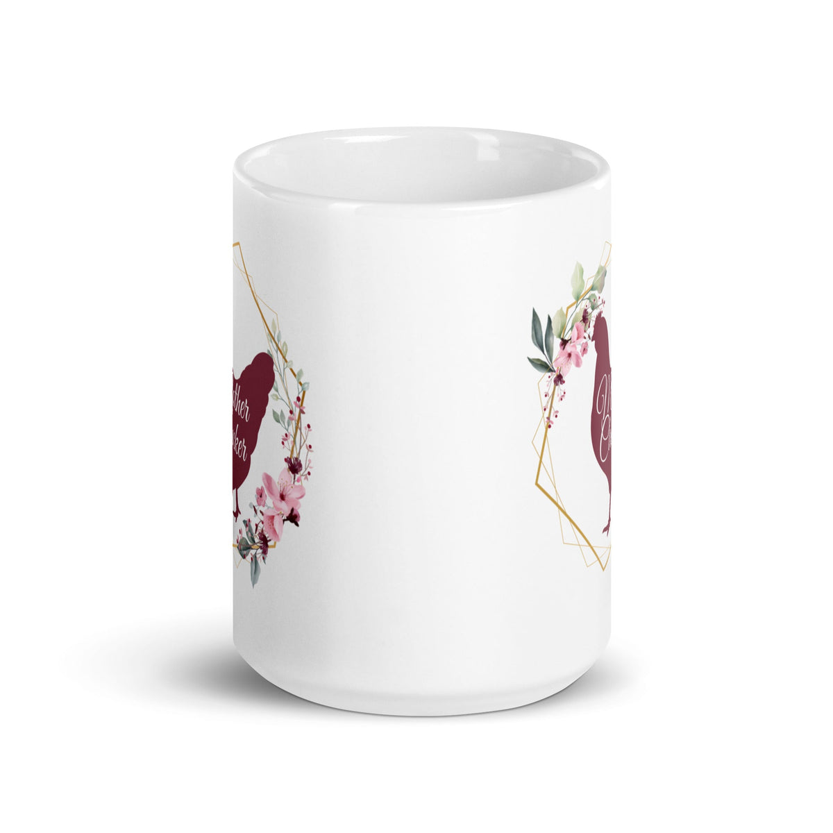 Mother Clucker White Glossy Mug - Cluck It All Farms