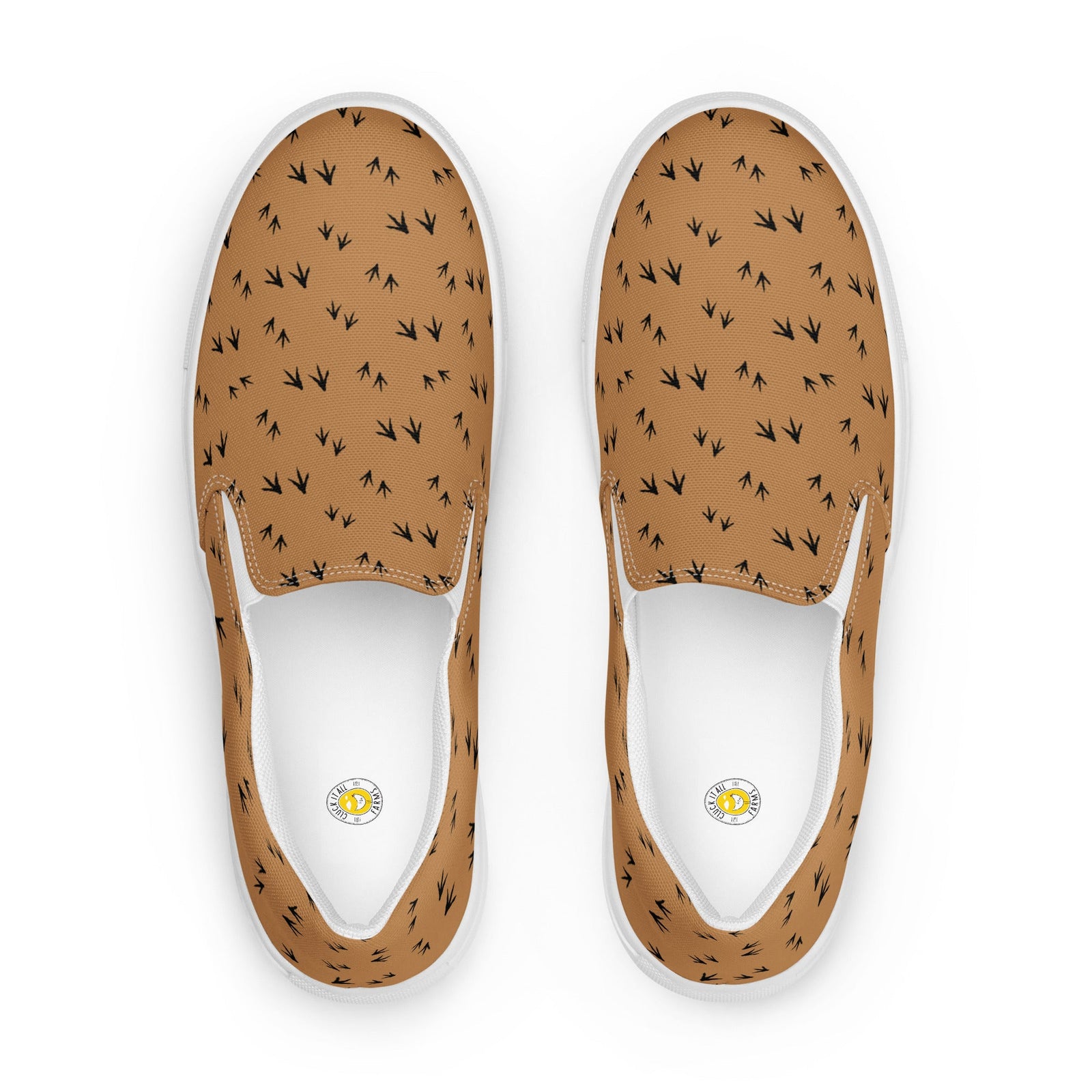 Natural Chicken Feet Women’s Slip - On Canvas Shoes - Cluck It All Farms