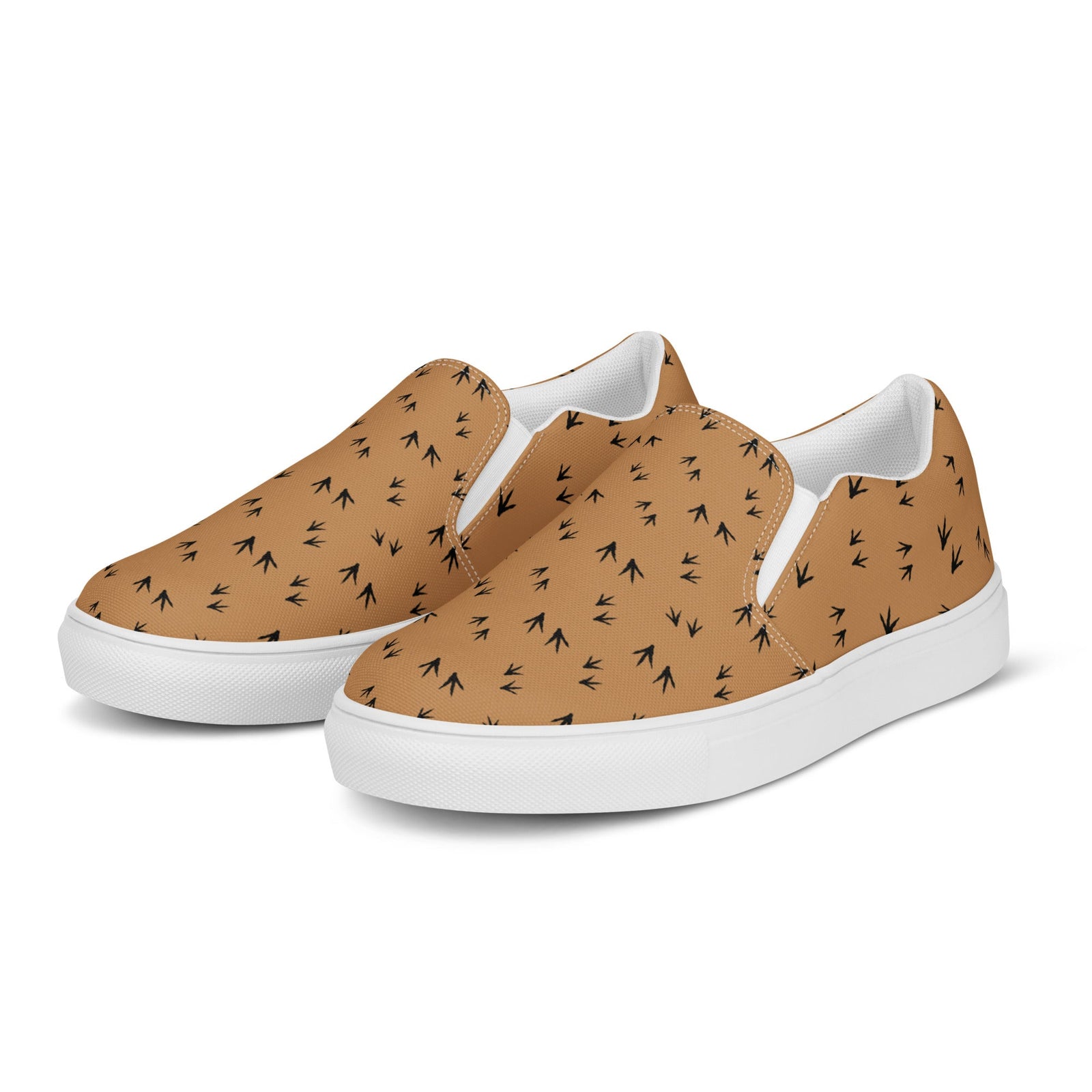 Natural Chicken Feet Women’s Slip - On Canvas Shoes - Cluck It All Farms