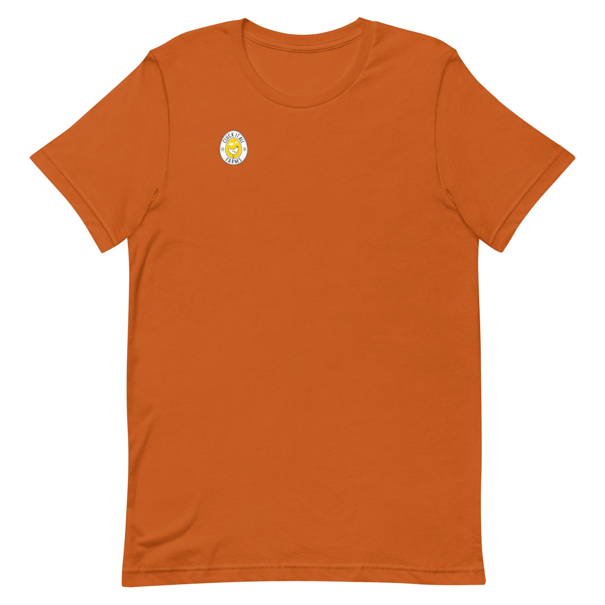 No Spring Chicken BACK PRINT Unisex T-Shirt - Cluck It All Farms