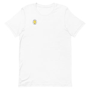 No Spring Chicken BACK PRINT Unisex T-Shirt - Cluck It All Farms