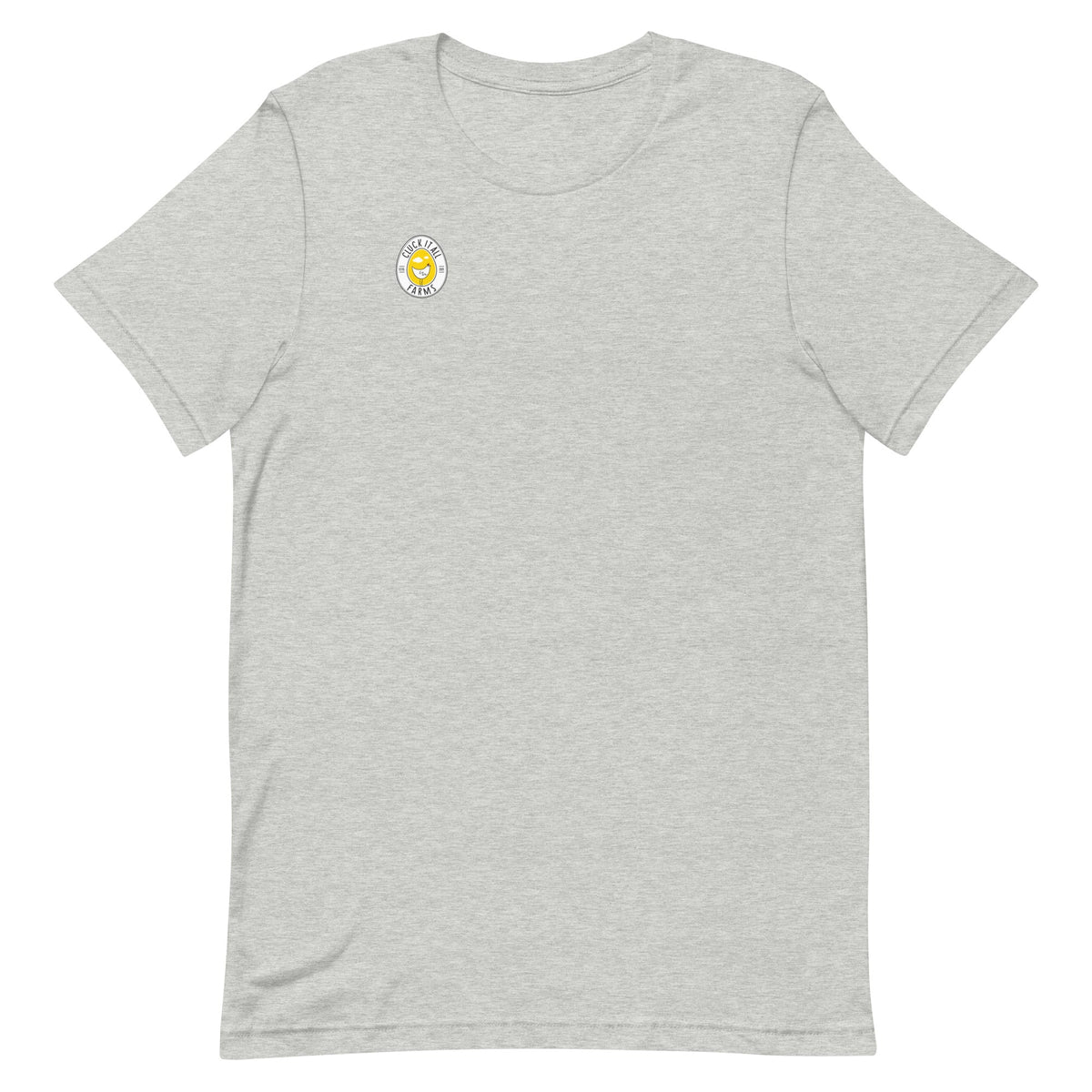 No Spring Chicken BACK PRINT Unisex T-Shirt - Cluck It All Farms