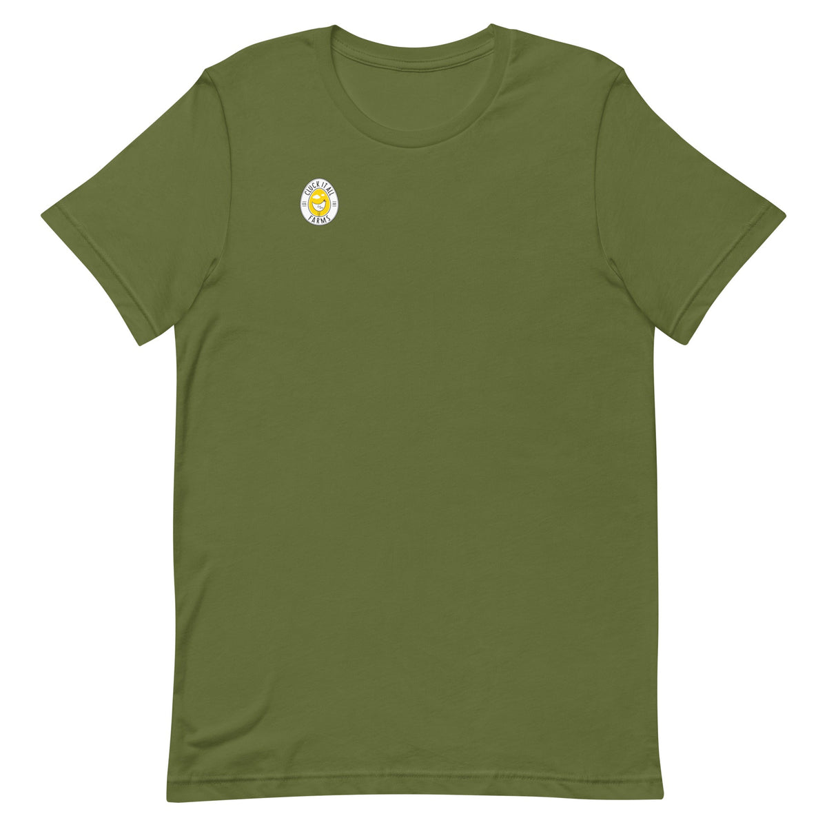 No Spring Chicken BACK PRINT Unisex T-Shirt - Cluck It All Farms
