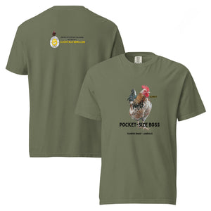 Ölandsk Dwarf Tee — “Pocket - Size Boss” - Cluck It All Farms