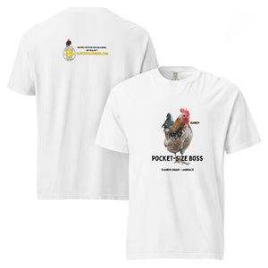 Ölandsk Dwarf Tee — “Pocket - Size Boss” - Cluck It All Farms
