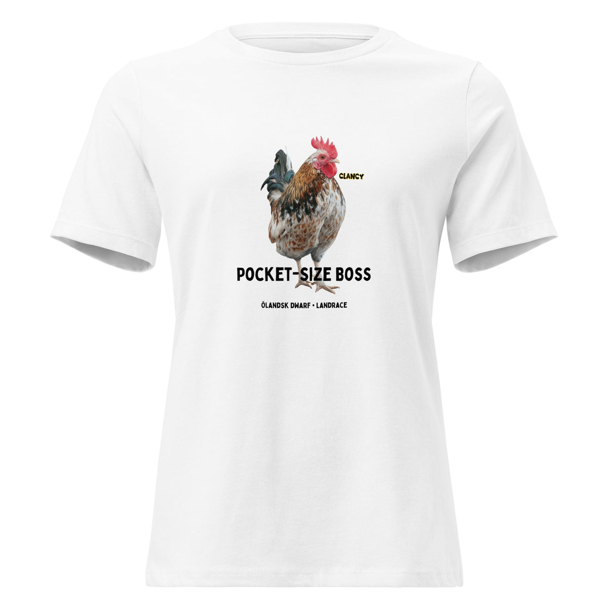 Ölandsk Dwarf Women's Relaxed T-Shirt - Cluck It All Farms