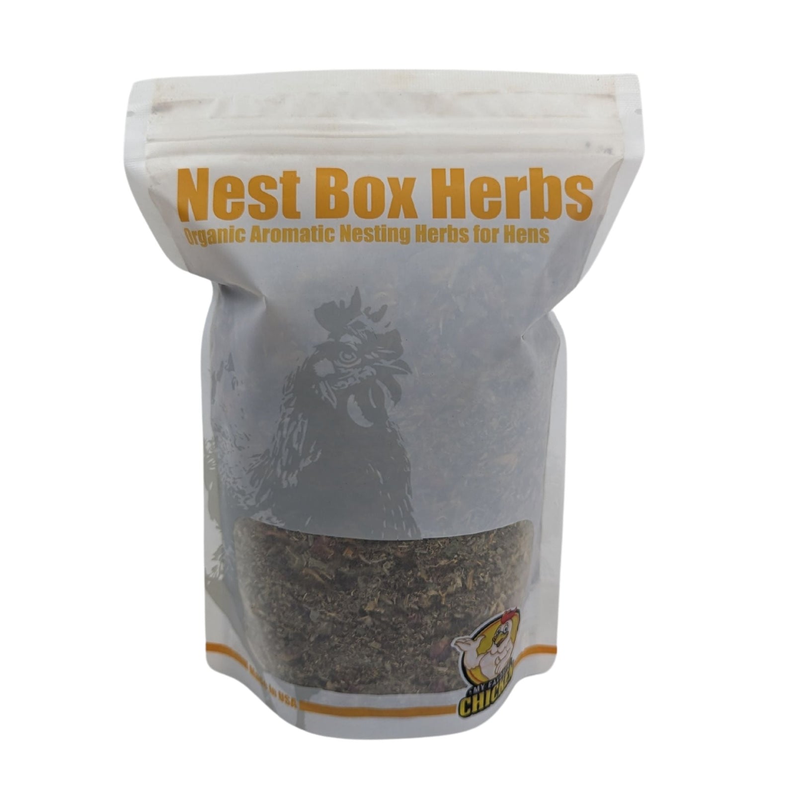 Organic Non - GMO Nesting Herbs 6 oz - Cluck It All Farms