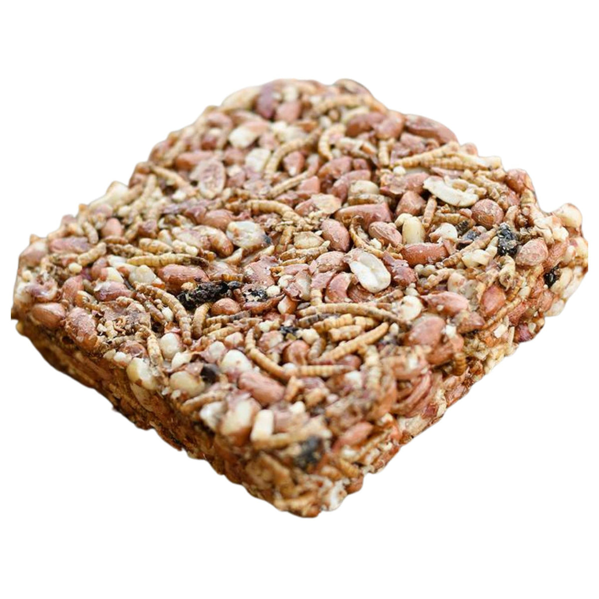 Happy Hen Peanut, Raisin, &amp; Mealworm Chicken Treat Square