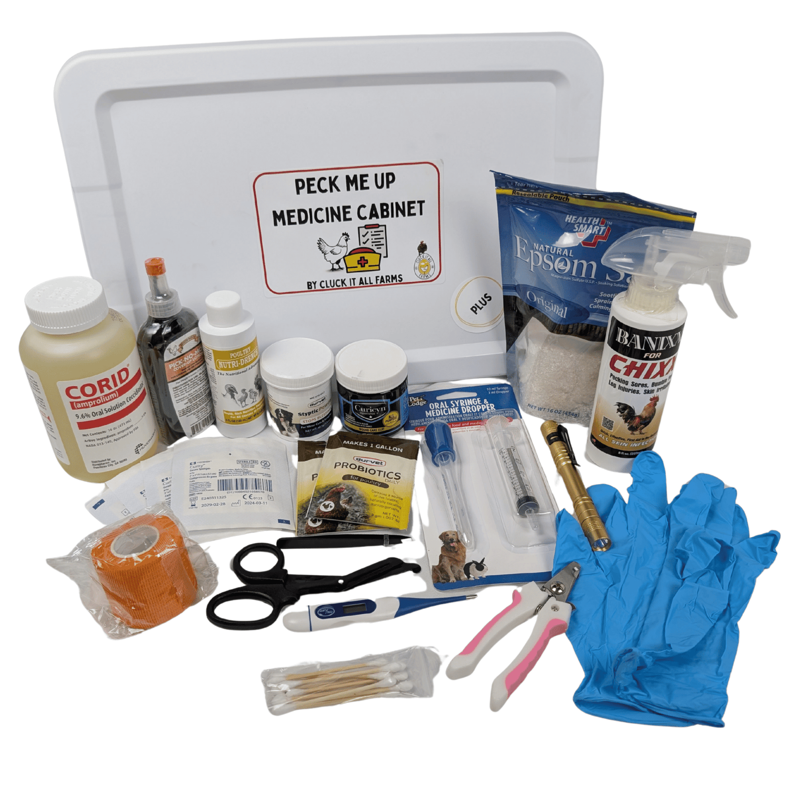 Peck Me Up Medicine Cabinet™ - Cluck It All Farms