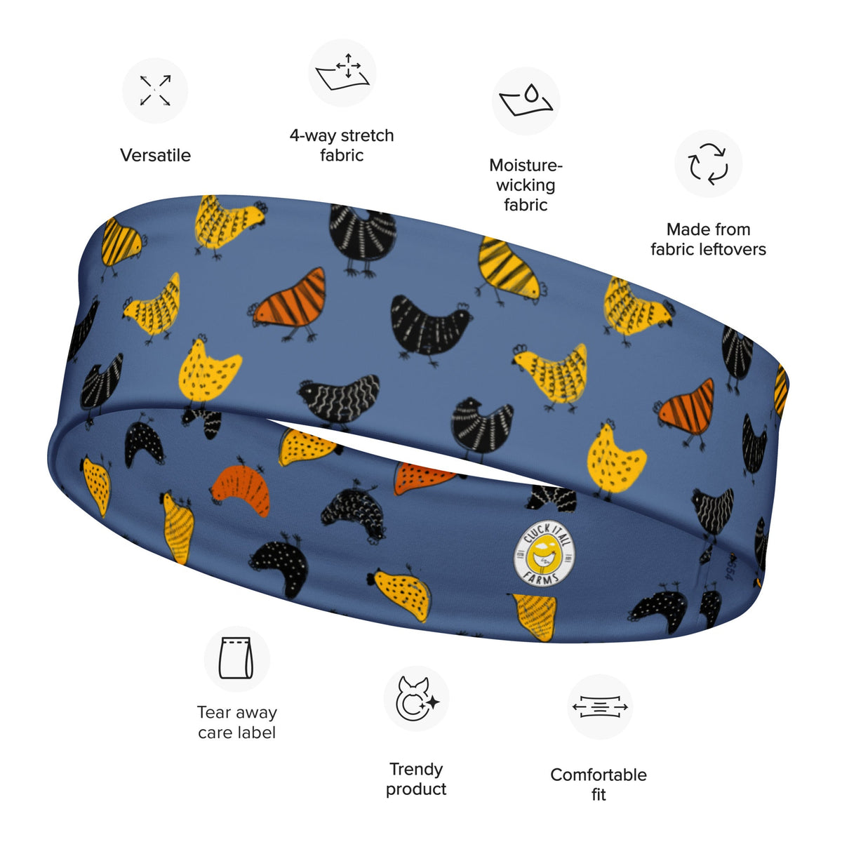 Pecking Chickens Headband - Cluck It All Farms