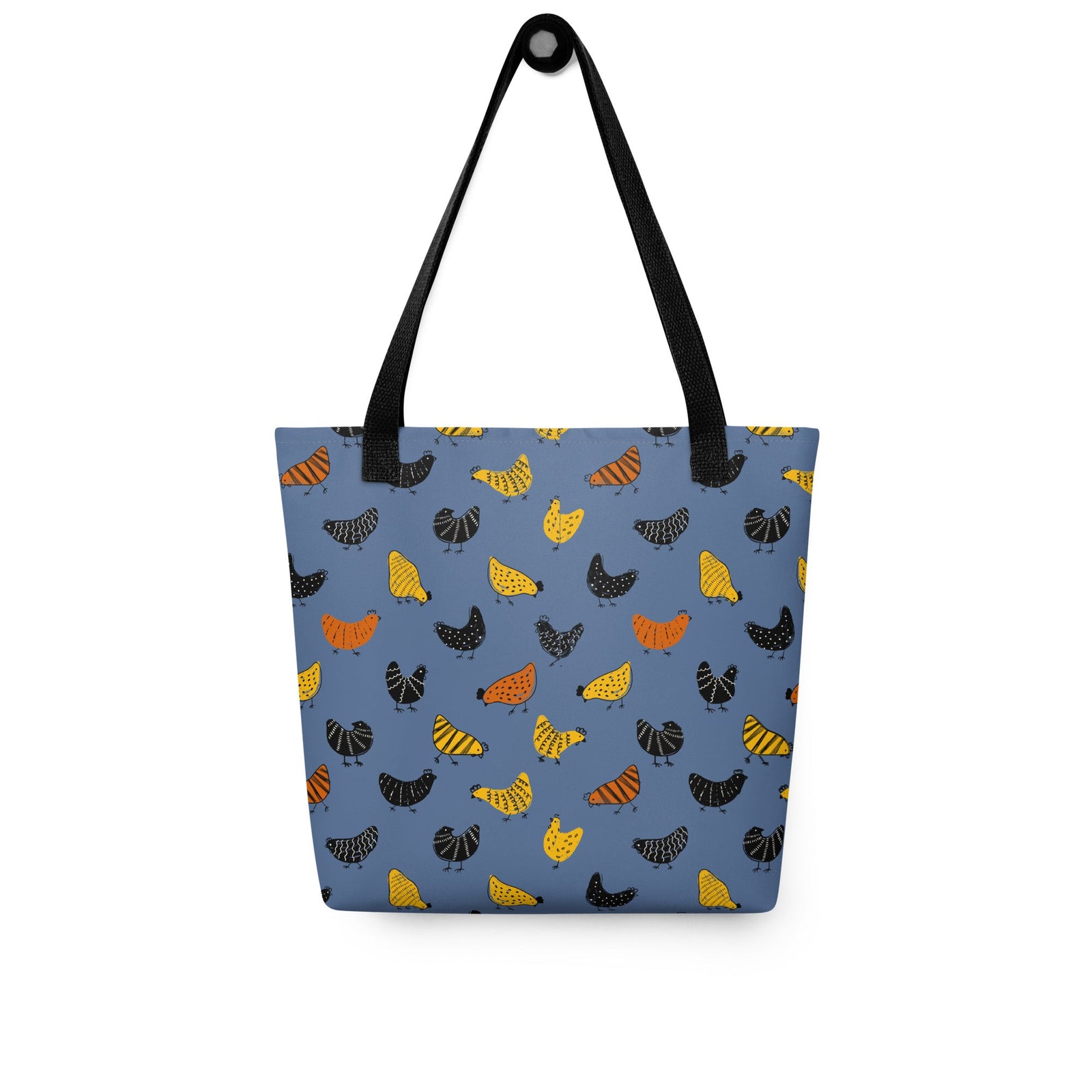 Pecking Chickens Tote Bag - Cluck It All Farms