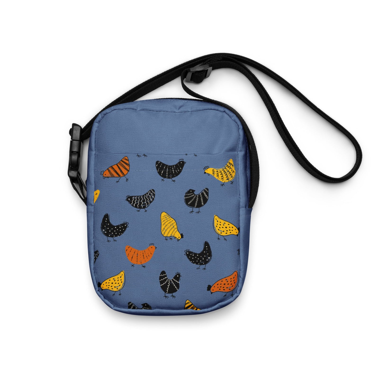 Pecking Chickens Utility Crossbody Bag - Cluck It All Farms