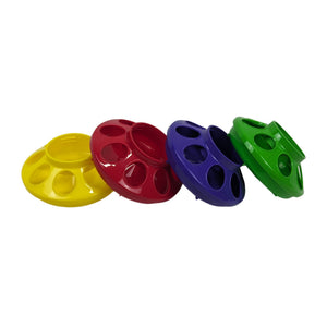 Plastic Poultry Feeder Screw On Base - Cluck It All Farms