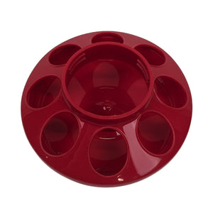 Plastic Poultry Feeder Screw On Base - Cluck It All Farms